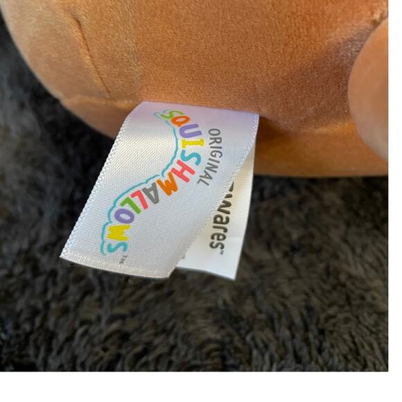 NWT Squishmallow Regina the Corgi w/Pineapple 8 inch - Picture 3 of 3